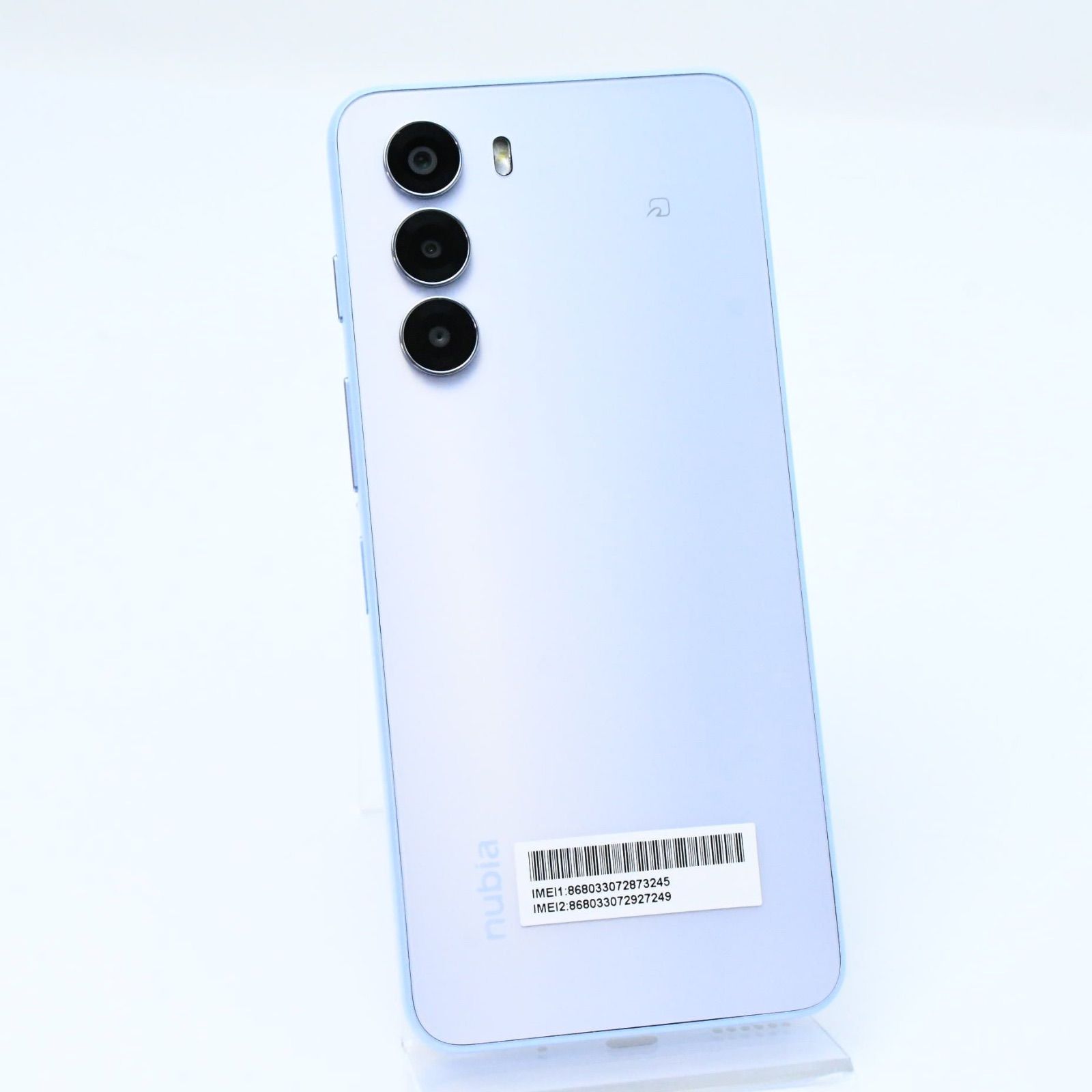 nubia S 5G A403ZT ライトパープル 本体 ZTE 新古品 A403ZT nubia S 5G ライトパープル SIMフリー ワイ