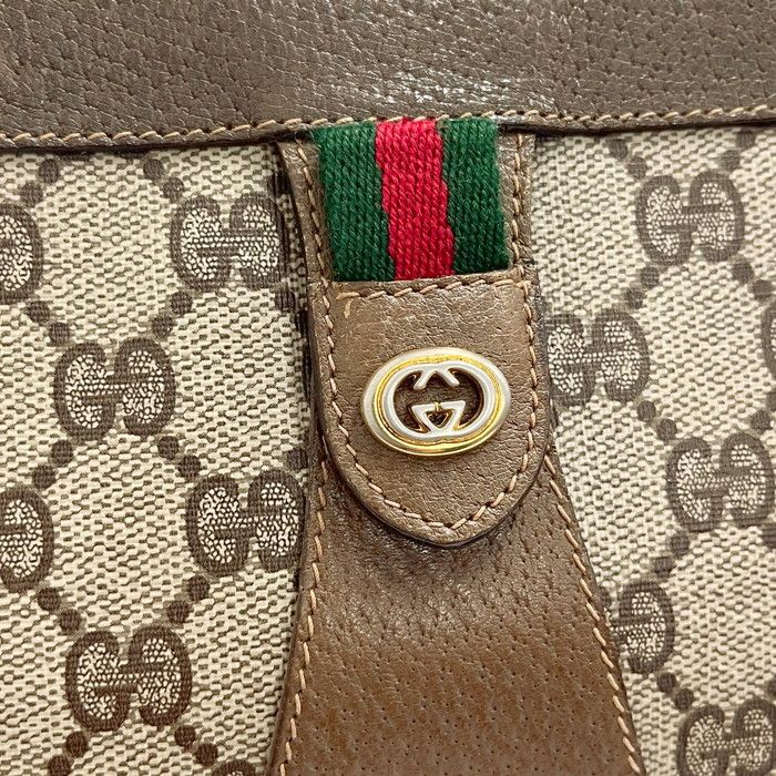 1円 GUCCI オールドグッチ 89.01.033 ヴィンテージ シェリーライン GG