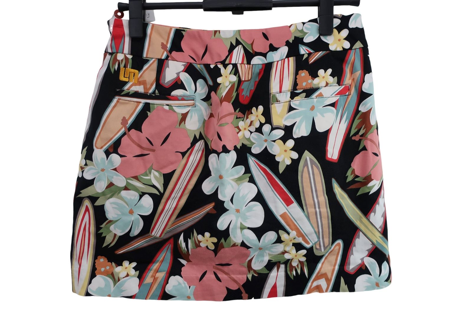 セール 一番安い LOUDMOUTH(ラウドマウス) 花総柄 インナーパンツ一体型スカート メンズウェア
