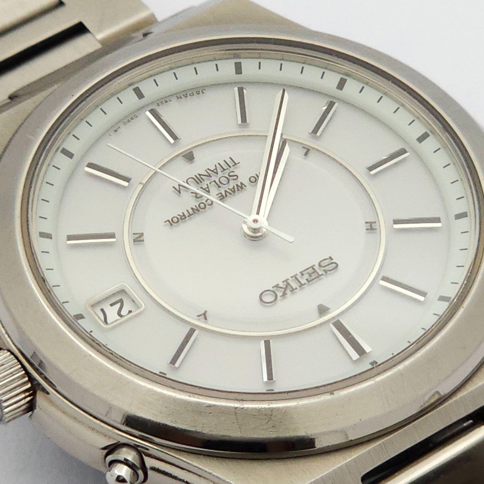 SEIKO ソーラー電波 腕時計 7B22-0AF0
