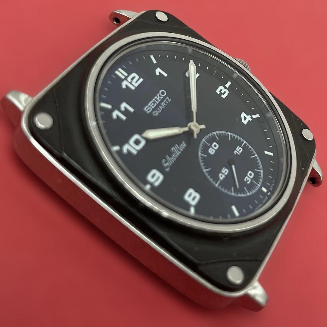 SEIKO シルバーウェーブ 2628-0040 スモセコ SilverWave