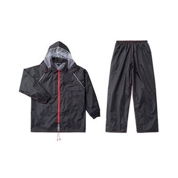 まとめ 川西工業 レインスーツ ブラックイーグルLLサイズ 3673LL 1着 ×5セット