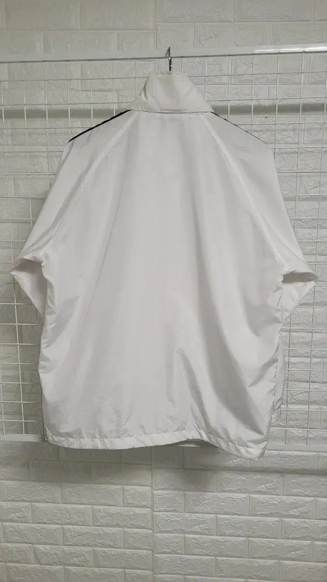 M ー 100 NIKE Nike ナイキ 00 s オールドスクール 白×黒 オレオ ウインドブレーカー 実寸 L