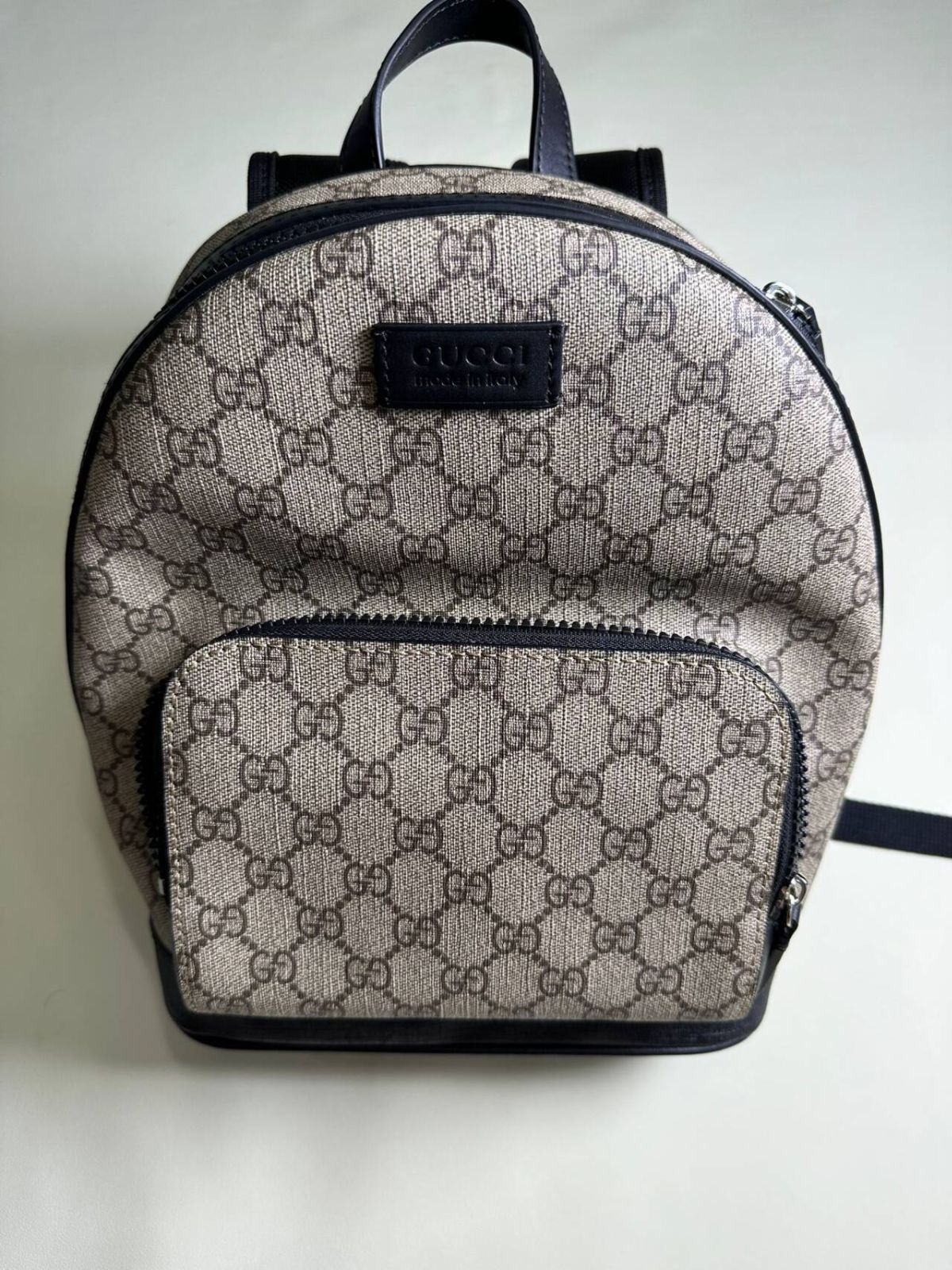 GUCCI (グッチ) GG LOGO DAYPACK 429020 GGスプリーム スモールバックパック リュック ベージュ