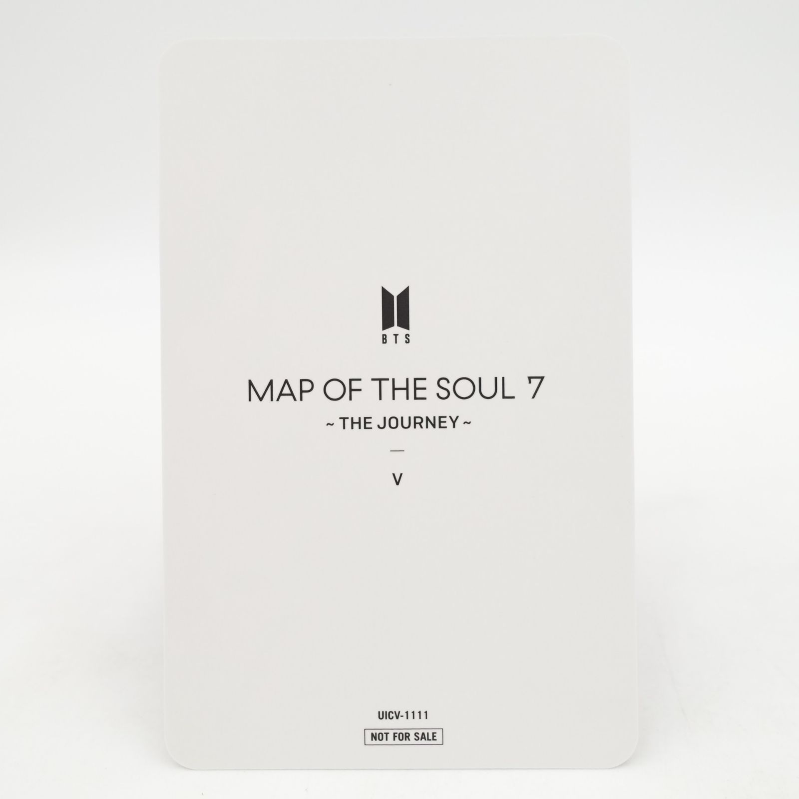 BTS V テテ map of the soul 7 the journey トレカ フォト カード 防弾