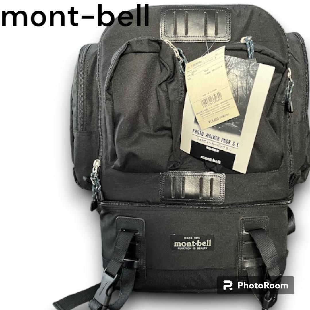 未使用級 タグ付き mont-bell モンベル フォトウォーカーパック フォト