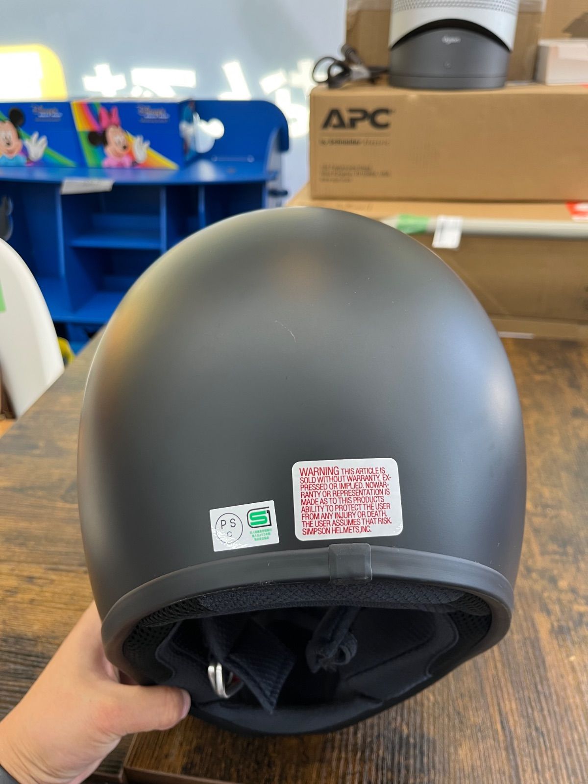 マットブラック ヘルメット