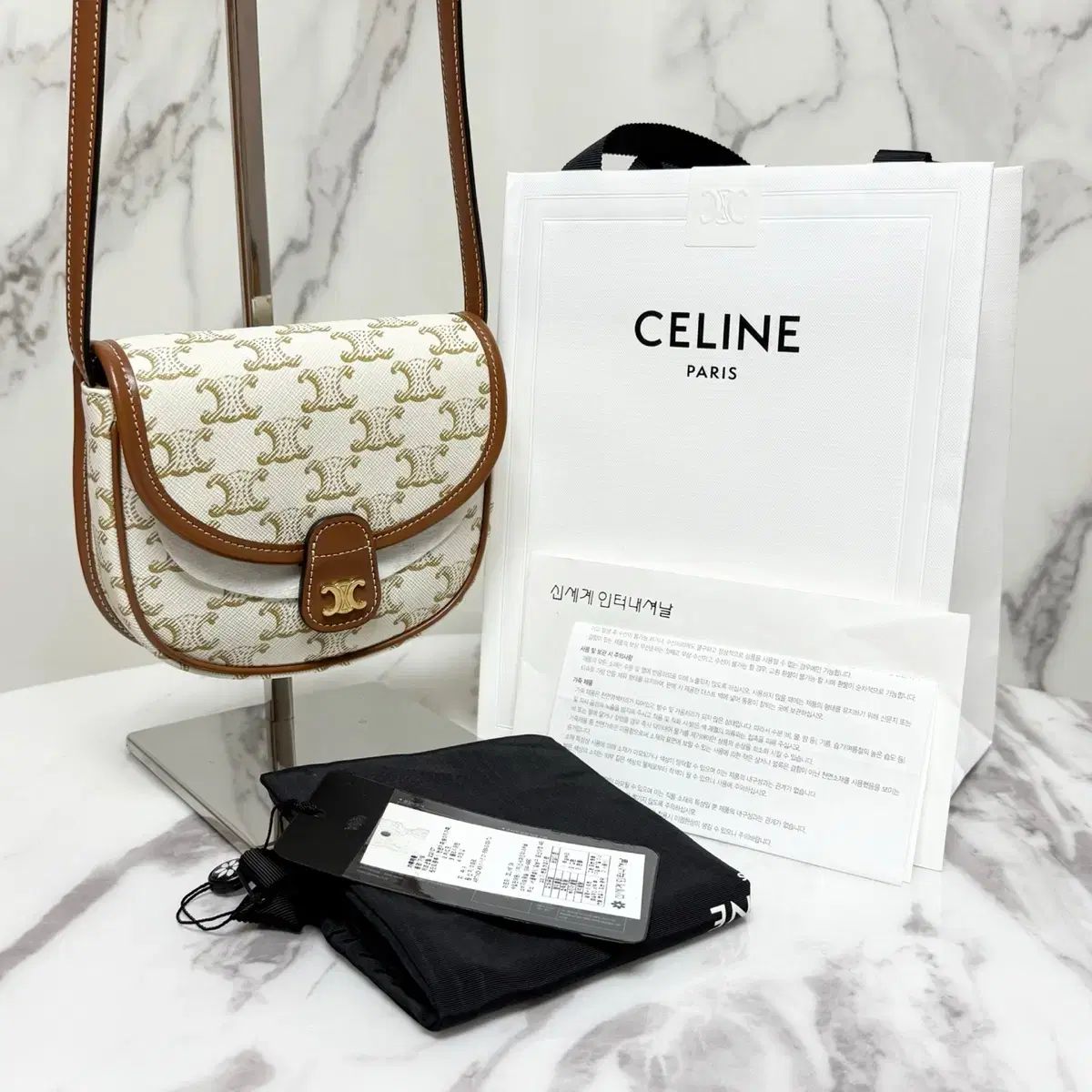 MINI 付属品完備 Celine セリーヌ トリオンフ ヴェルサーチェ