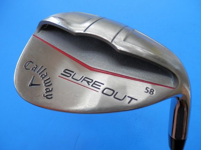 即決 Ｉ２３ キャロウェイ ＳＵＲＥ ＯＵＴ ＷＥＤＧＥ　N.S.PRO MODUS3 TOUR 120 （Ｓ） ５８度[7006]