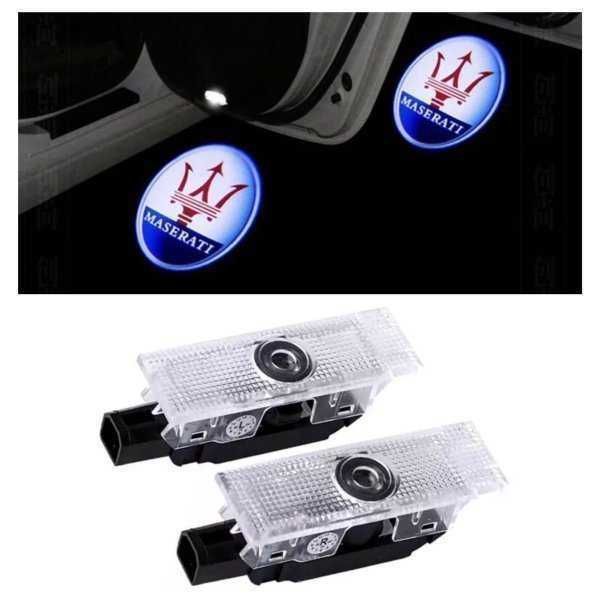 Maserati マセラティ ロゴ カーテシランプ LED 純正交換タイプ