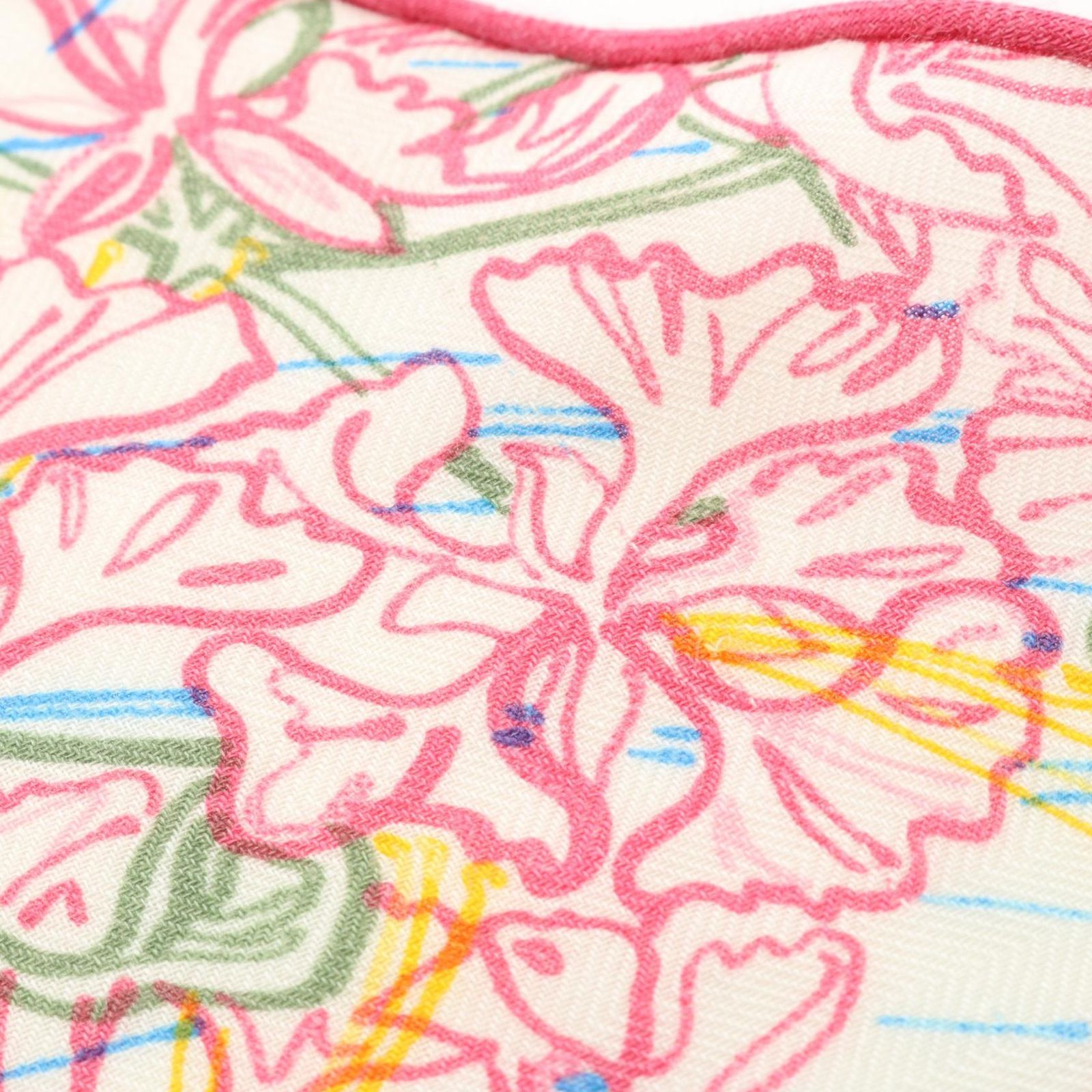 HERMES エルメス トライアングルジェアン Flamingo Party