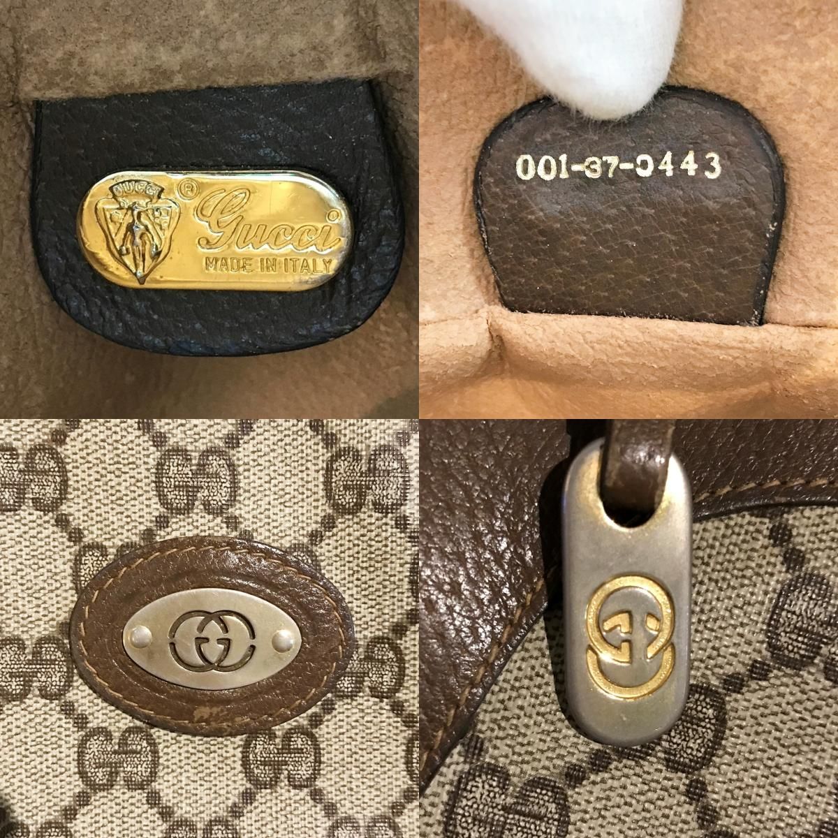 GUCCI グッチ オールドグッチ シェリーライン ショルダーバッグ