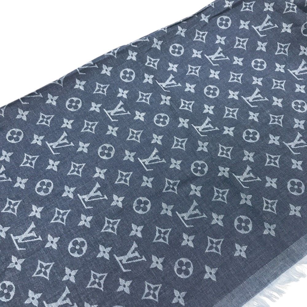 ルイヴィトン LOUIS VUITTON ストール モノグラム 大判 希少 ルイ