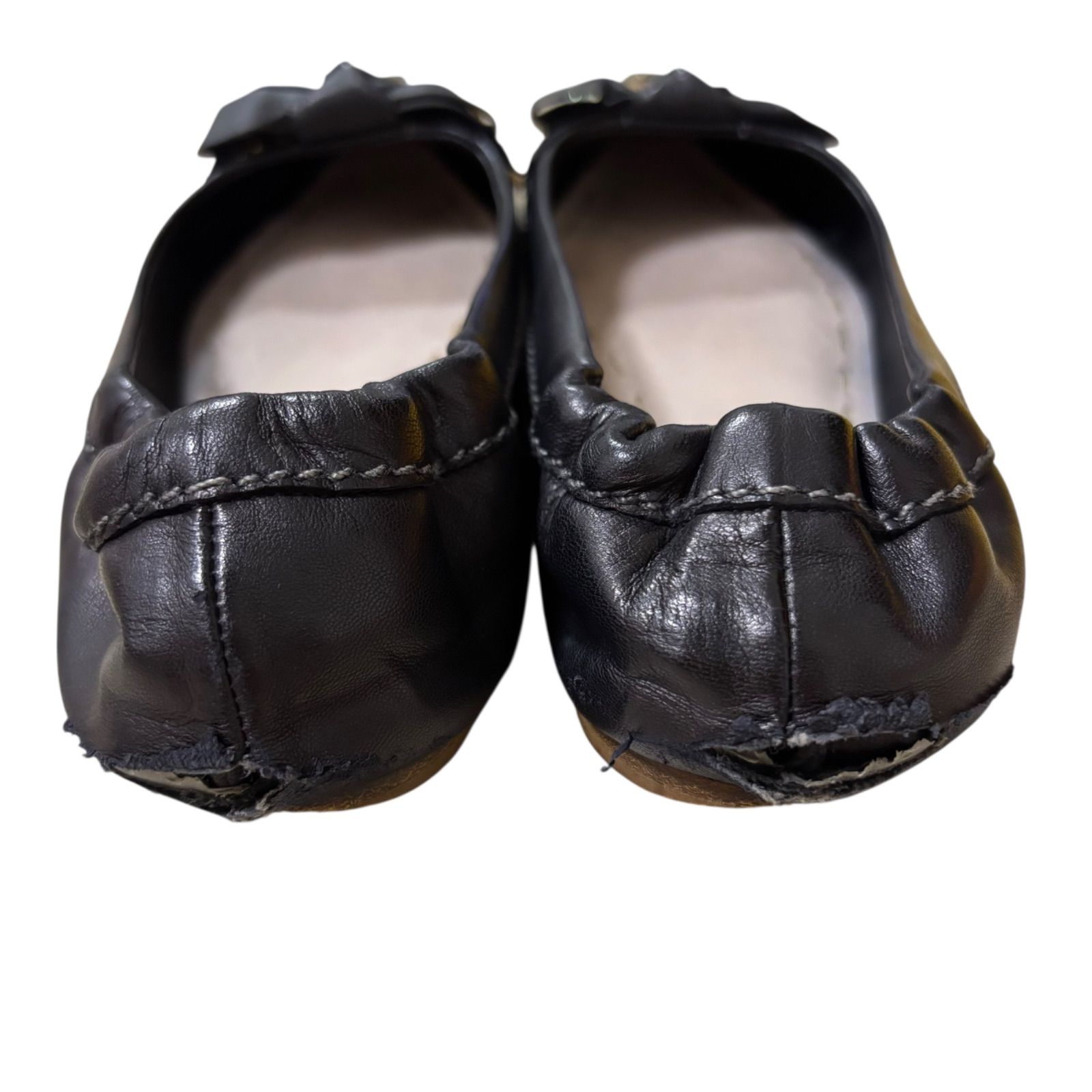 ミュウミュウ ビジュー付きローファー バレエシューズ 未使用 MIU MIU