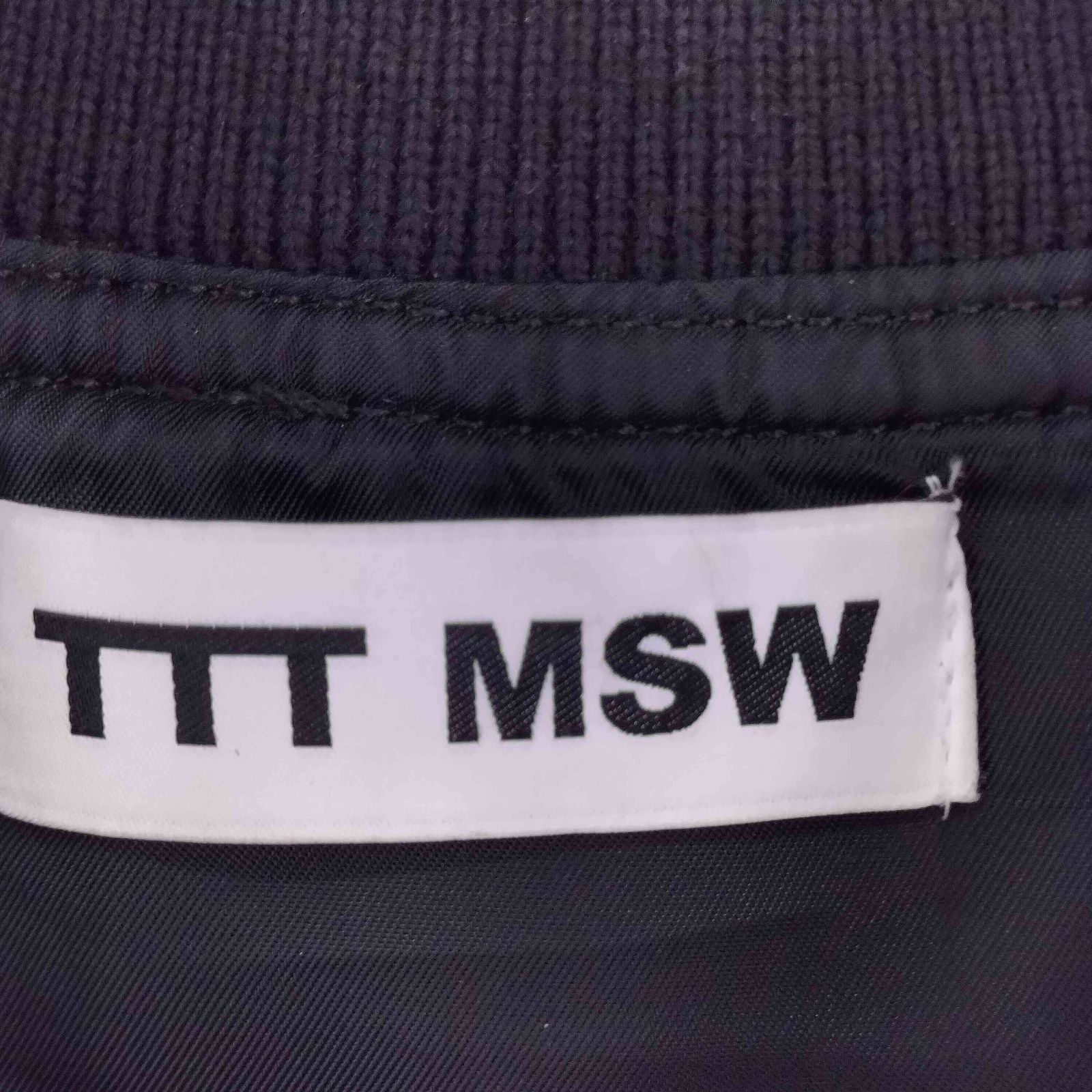 TTT_MSW 19AW キルトワーク ベスト M ティーモダンストリートウエア TTT_MSW キルトワーク ベスト
