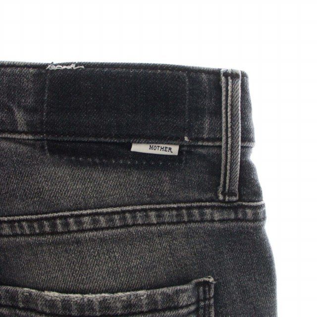 マザー mother SUPERIOR 21AW GREY INSIDER CROP デニムパンツ 