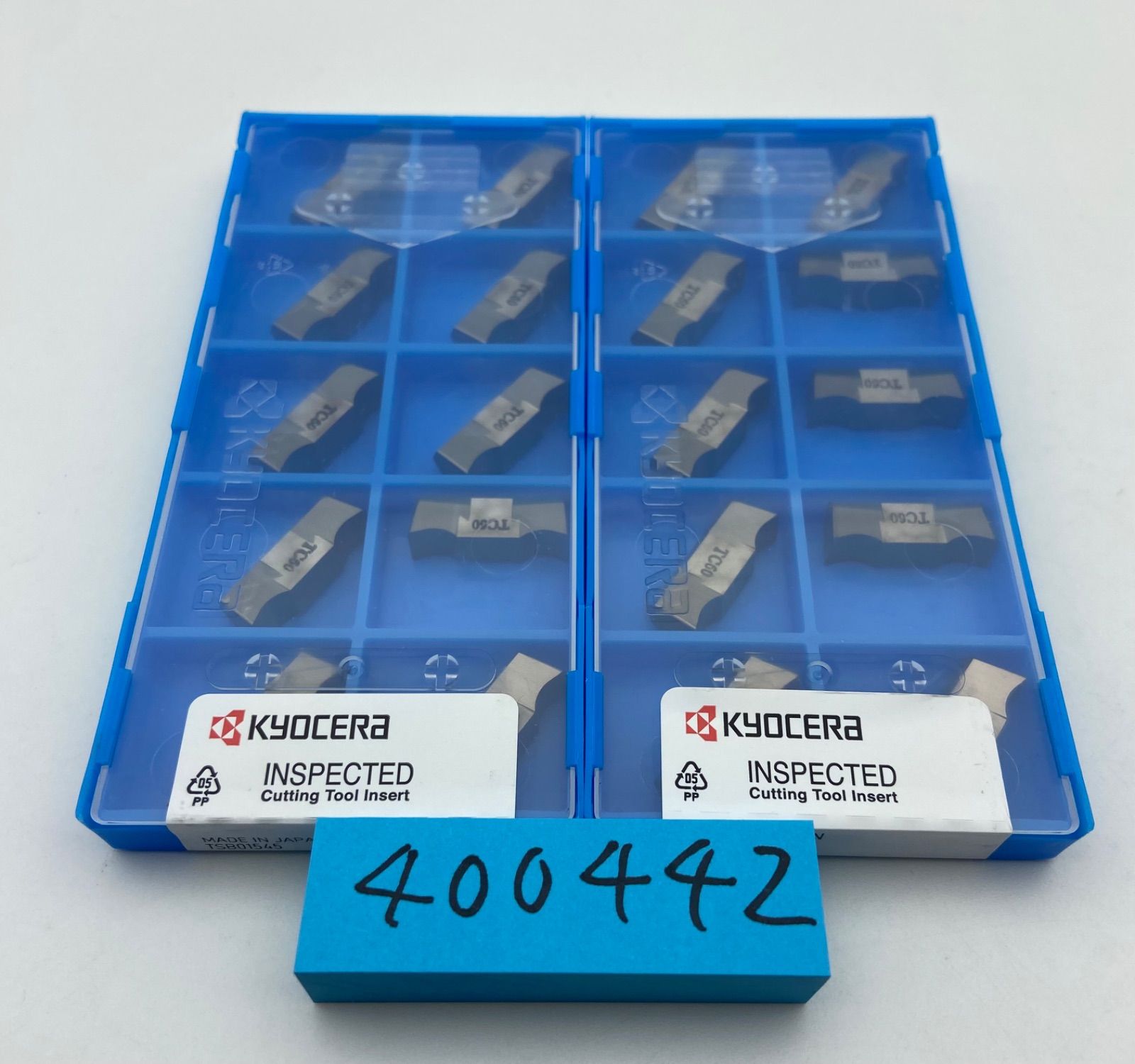 京セラKYOCERA GH6020-05 TC60M(TC60) 2箱セット 突切りチップ