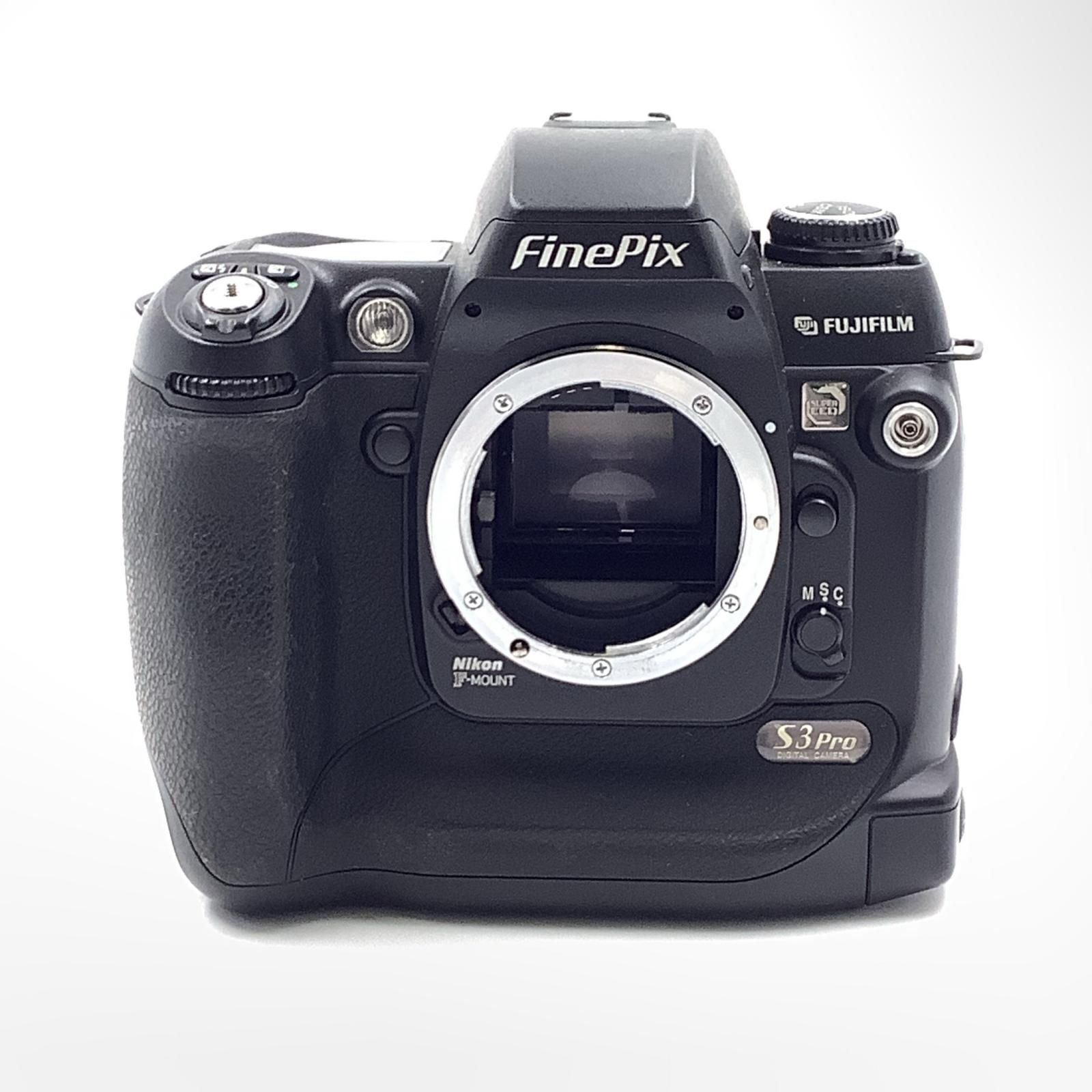 FUJIFILM デジタル一眼 FinePix S3 Pro ブラック 動作確認済【全額返金 