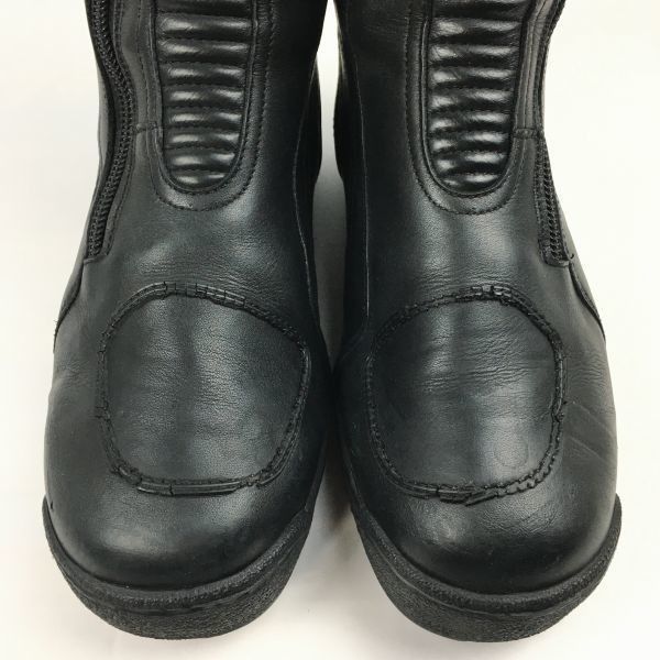 FRY Daytona/デイトナ　ドイツ製　バイクブーツ　ライディング　ツーリング　size38　 23.5-24.0程度〈黒/BLACK/ブラック〉bike/　Boots/Shoes〕菅No.WT33 #BUZZBERG