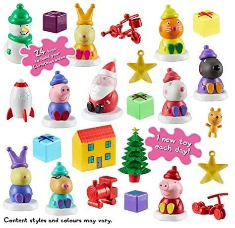 【値下げ　英語絵本】ペッパピッグ Peppa Pig アドベントカレンダー PeppaPig ペッパピッグ アドベントカレンダー フィギュア付 クリスマス