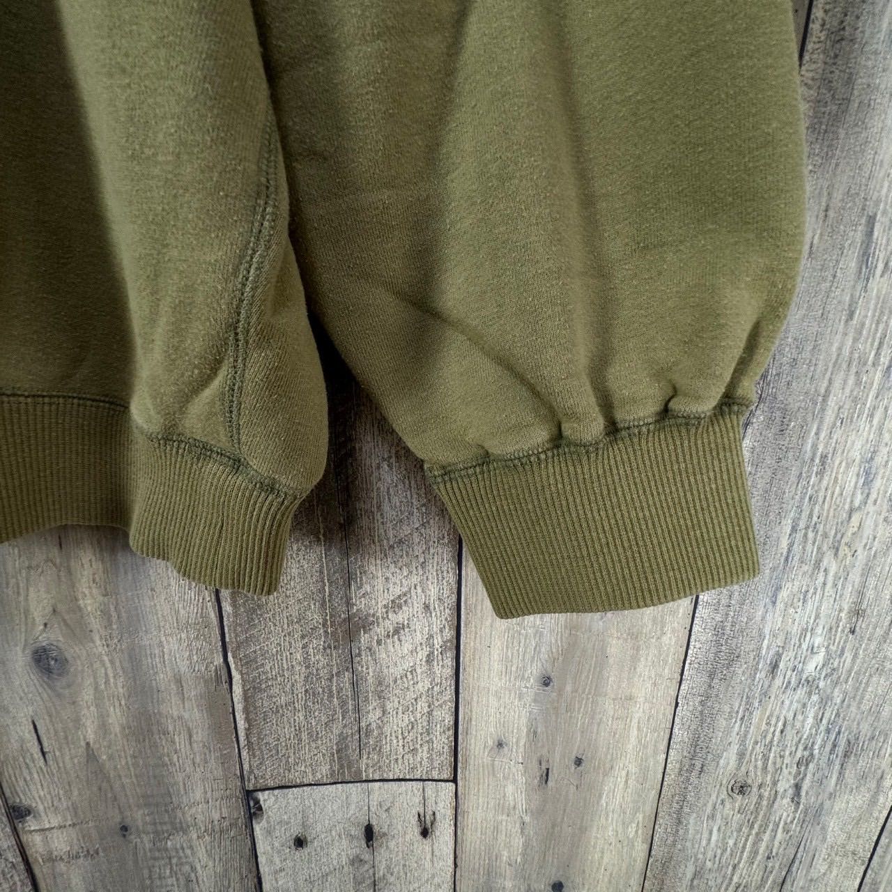 OLD PAPAS 90s パパス 日本製 両面 Vガゼット 両V ラグラン スウェット