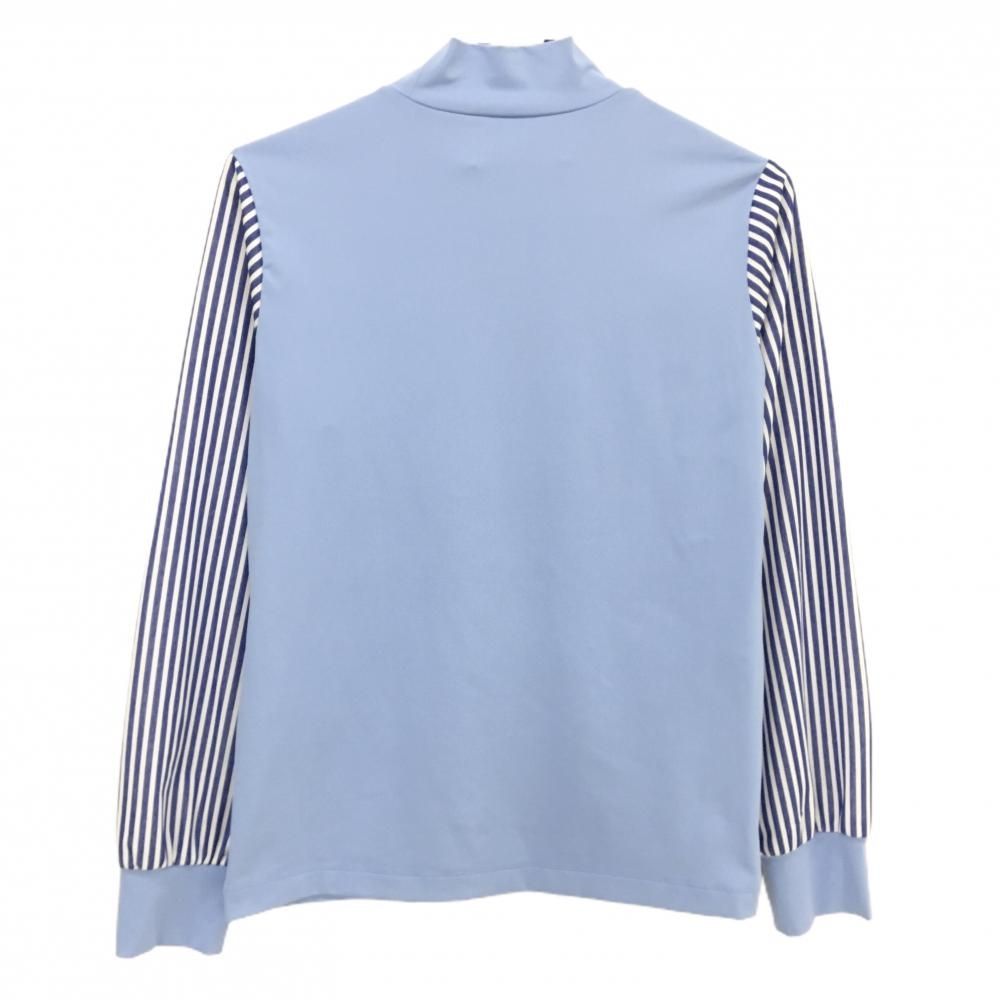 PICONE 水色 セーリングボート柄 ゴルフポロシャツ PICONE セーリング