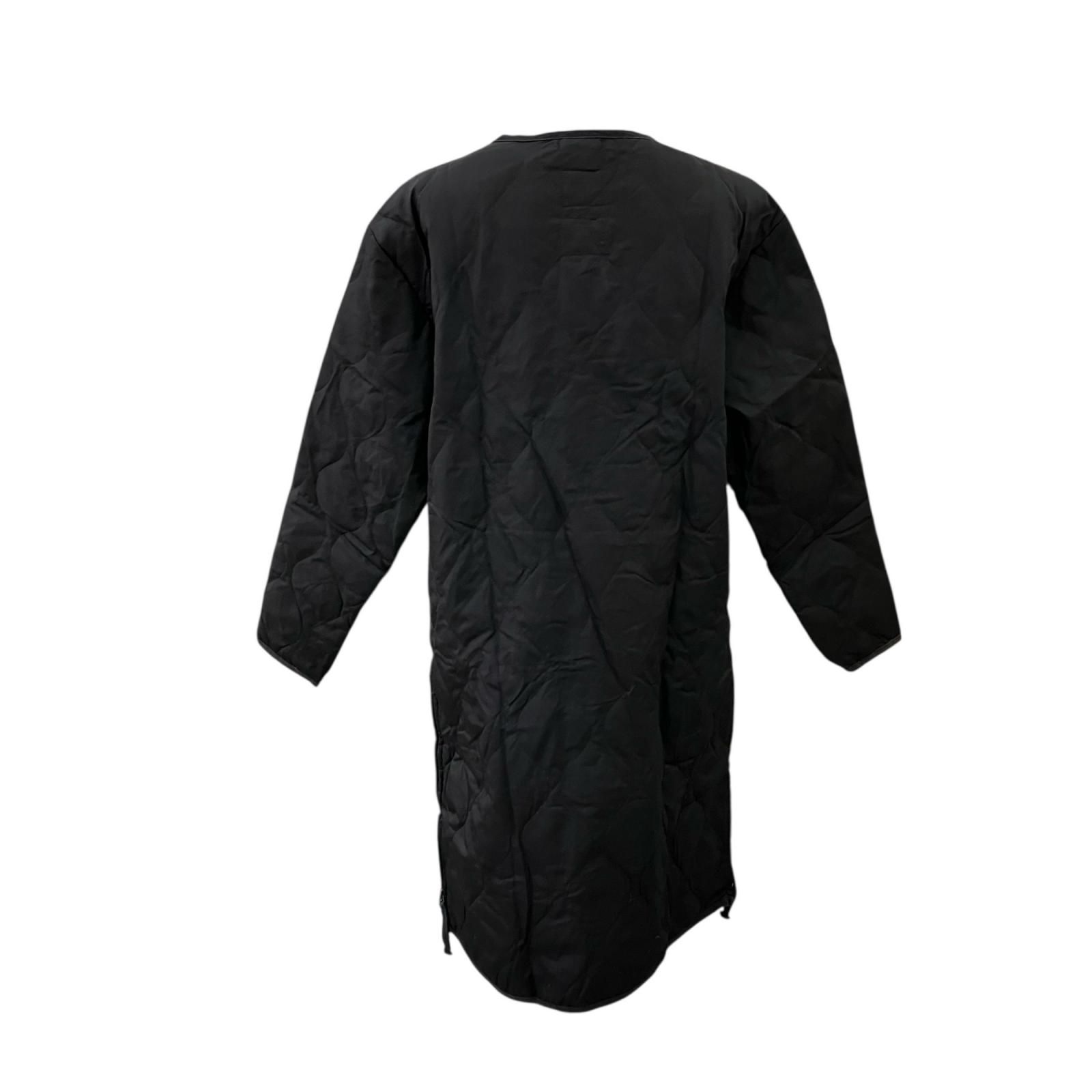 186000 TAION 体温 ダウンロングコート S ブラック ポリエステル レディース