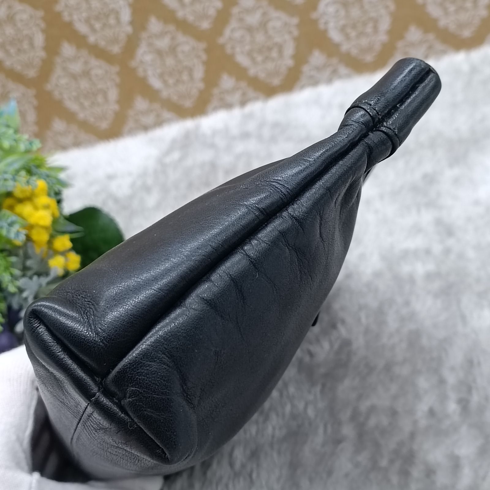 LOEWE - LOEWE ロエベ アナグラム型押し ポーチ スエード