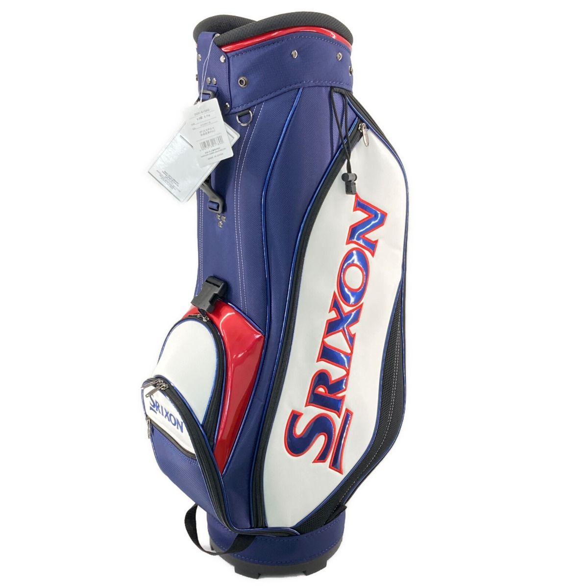 新しいスタイル SRIXON スリクソン トリコロール 9.0型 キャディバッグ