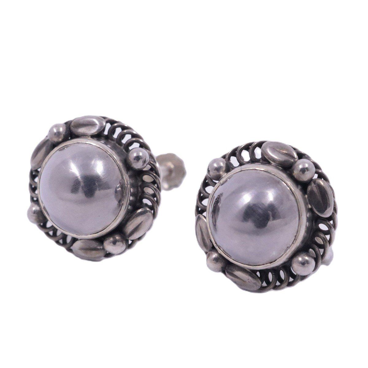 GEORG JENSEN ジョージジェンセン 3B イヤリング シルバー925 いおき質店
