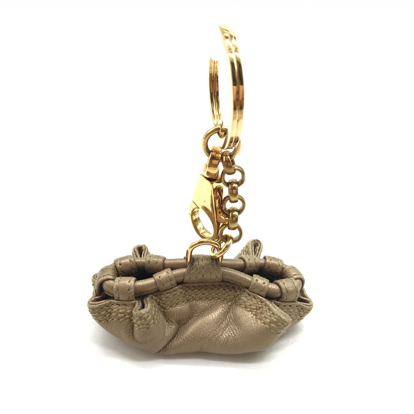 LOEWE ロエベ バックチャーム キーホルダー ナッパアイレ レザー