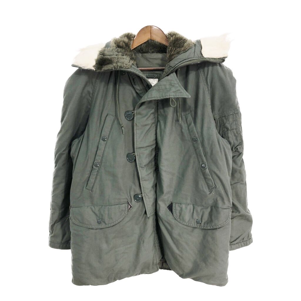 US.Army 米軍実物 N-3Bジャケット MILITARY（ミリタリー） 希少 実物 USED 米軍 N-3B フライトジャケット