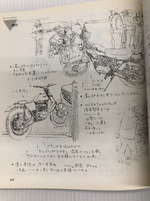 摺本好作のバイク・イラストレイテッド: 僕の駆ったバイクたち