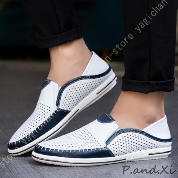 極美品 REGAL リーガル V190 コインローファー レザー 24cm メンズ