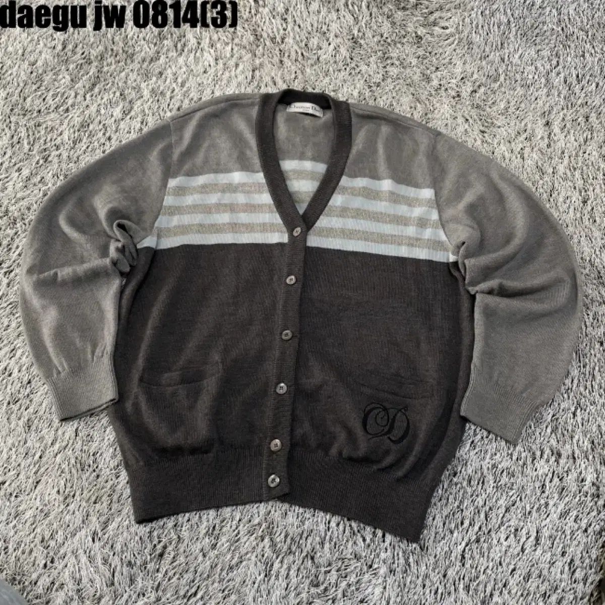 Christian Dior カーディガン（M） Christian Dior - 【中古】 クリスチャンディオール