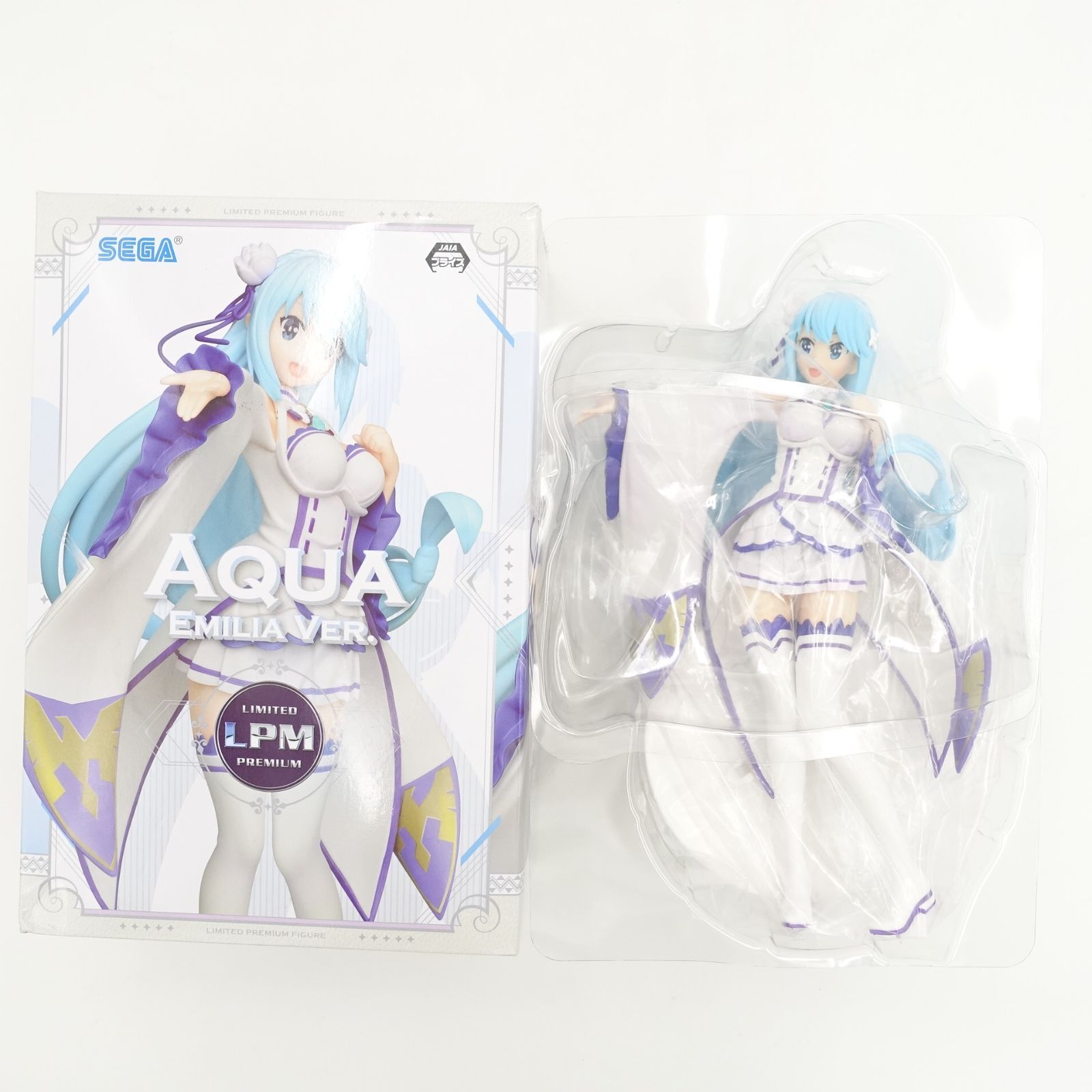 この素晴らしい世界に祝福を！ LPM フィギュア アクア エミリア Ver. AQUA EMILIA ver. このすば！サイズ高さ 23cm セガ SEGA