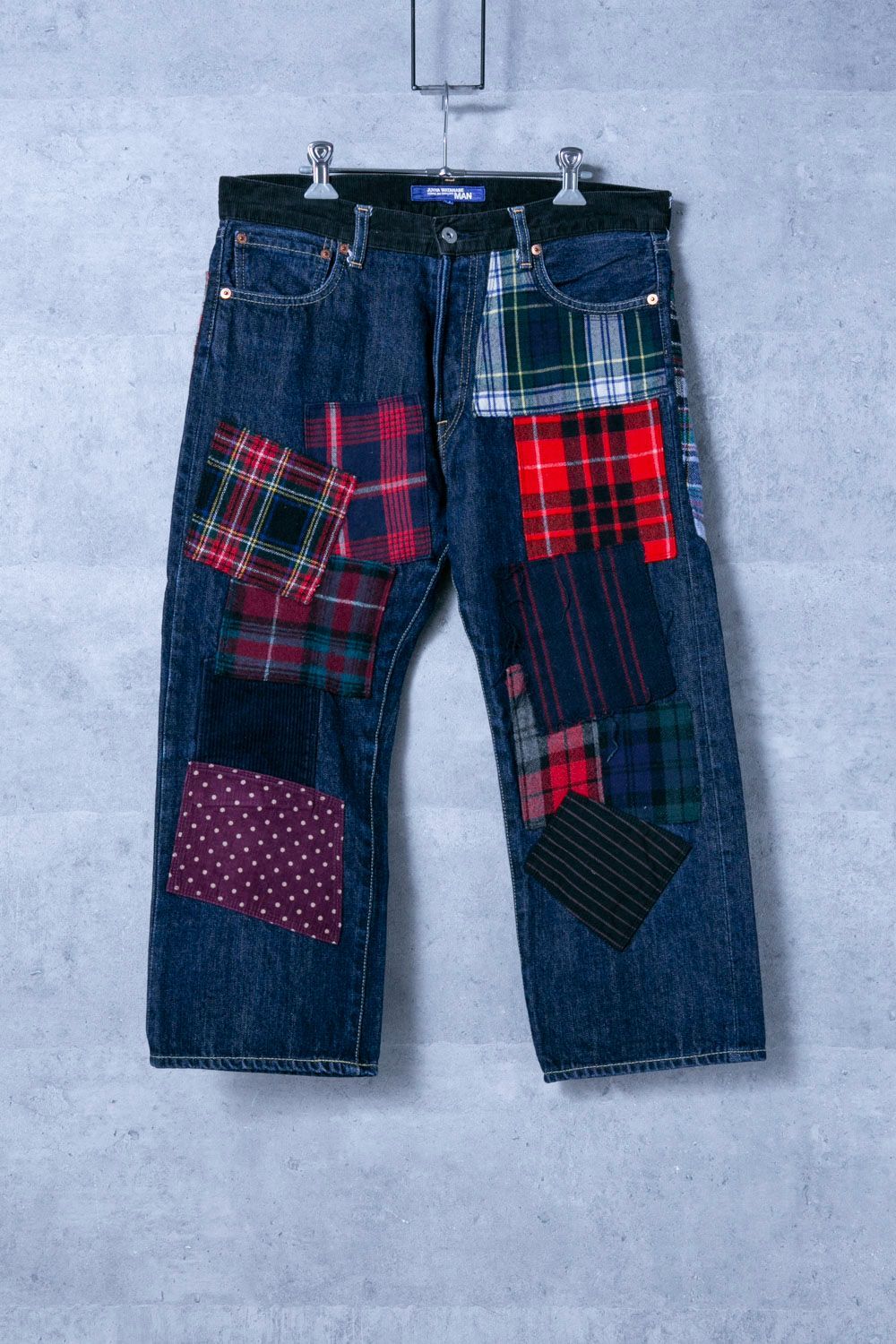 JUNYA WATANABE パッチワークデニム WN-P011 2014｜ファッション