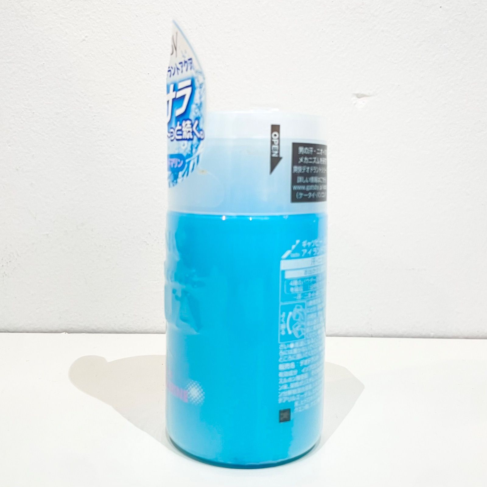 ギャツビー パウダーデオドラントアクア アイランドマリン 140ml 未