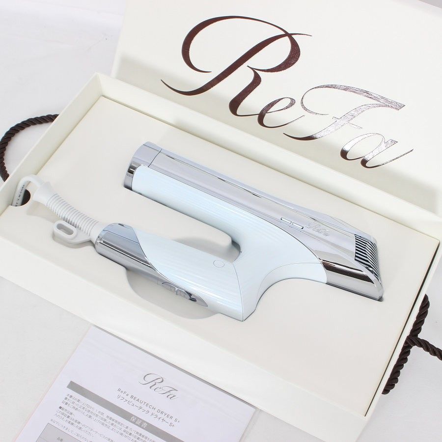 美品】MTG ReFa BEAUTECH DRYER S+ RE-BC-02A ホワイト ヘアドライヤー