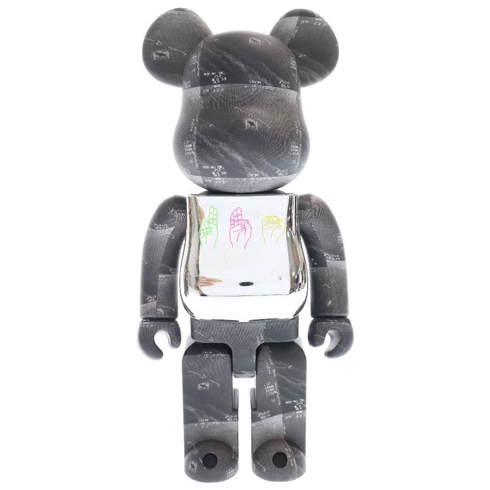 MEDICOM TOY メディコムトイ BE RBRICK U.F.O 3rd 400% ベアブリック フィギュア 人形 ブラック