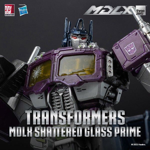 threezero premium シャッタードグラスオプティマスプライム Transformers: BumblebeePREMIUM Shattered Glass Optimus Prime