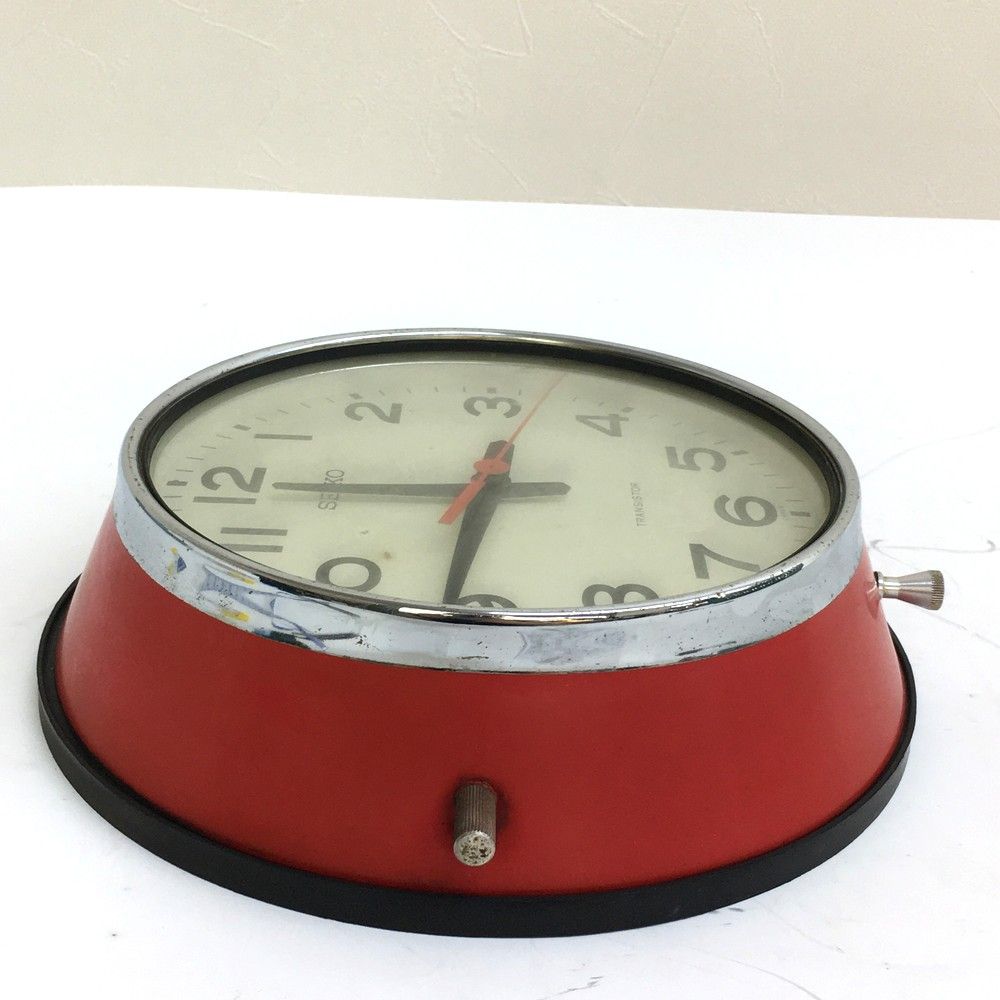 【昭和レトロ】SEIKOバス時計　船舶時計　TRANSISTOR TF531 希少 TF531セイコー 船舶時計 バス時計 トランジスタクロック◇SEIKO