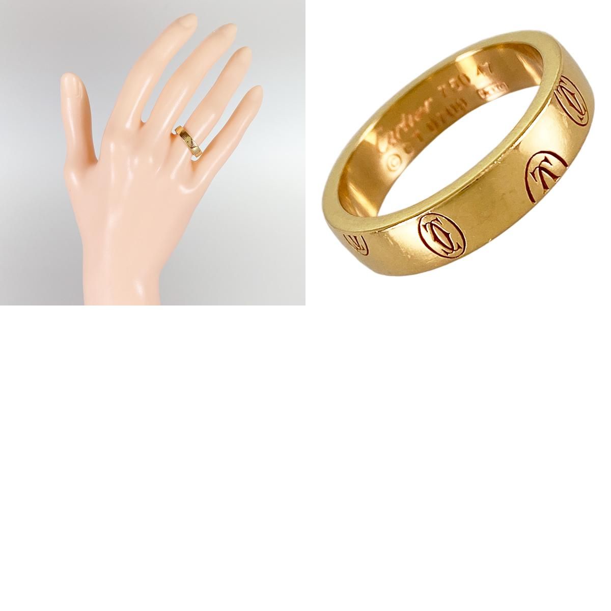 カルティエ Cartier ハッピーバースデー K18YG 7号(47) リング