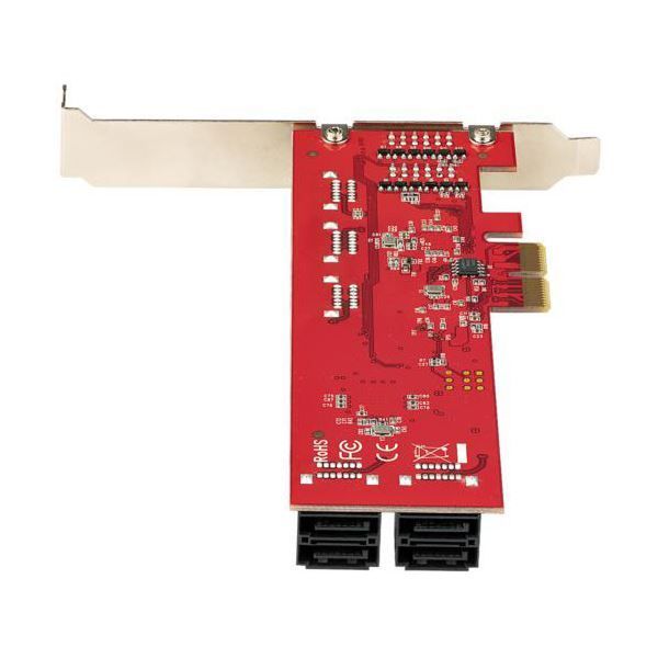 Express インターフェースカード10P6G-PCIE-SATA-CARD