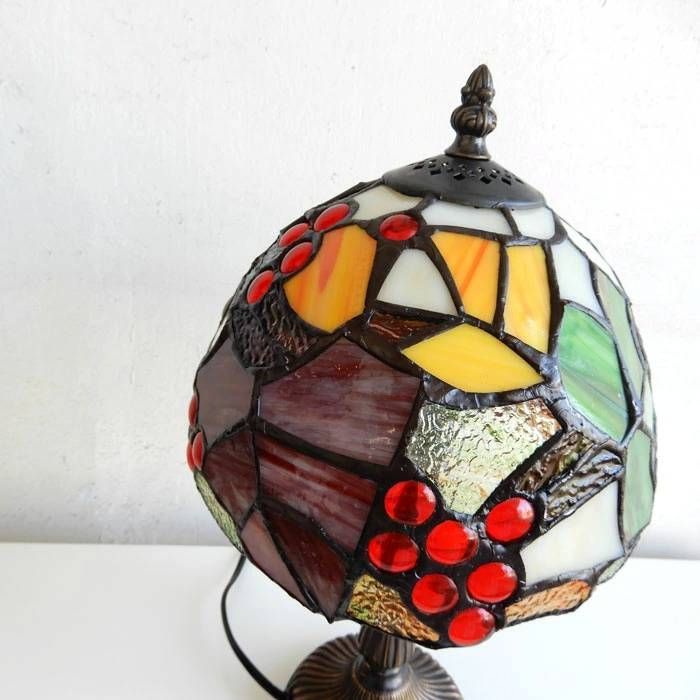 ステンドグラス ランプ ステンドランプ おしゃれ 葡萄 ぶどう ブドウ