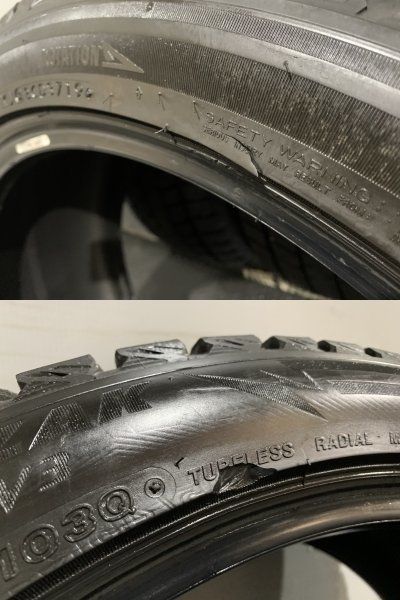 BS BRIDGESTONE BLIZZAK DM-V3 245/45R20 20インチ スタッドレス 4本 19年製 バリ溝 VOLVO/ V90クロスカントリー等 (MTW81) - メルカリ