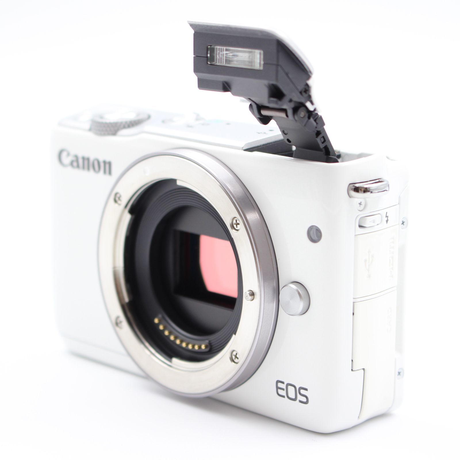 □極上品□ CANON EOS M10 レンズキット ホワイト ミラーレス一眼カメラ キヤノン - メルカリ