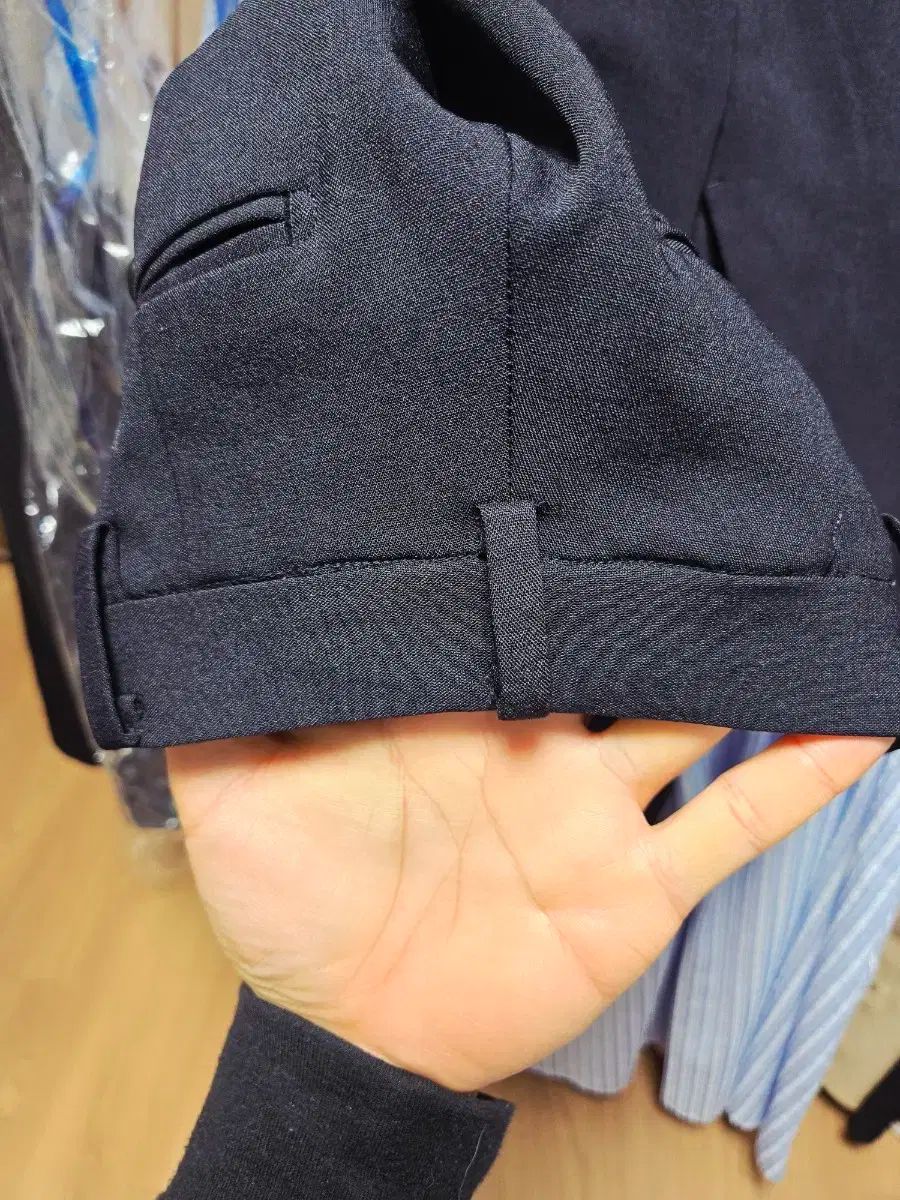 UNIQLO ユニクロ ネイビー 感嘆符 セットアップ スーツ xl KANDAIZUMI_COM