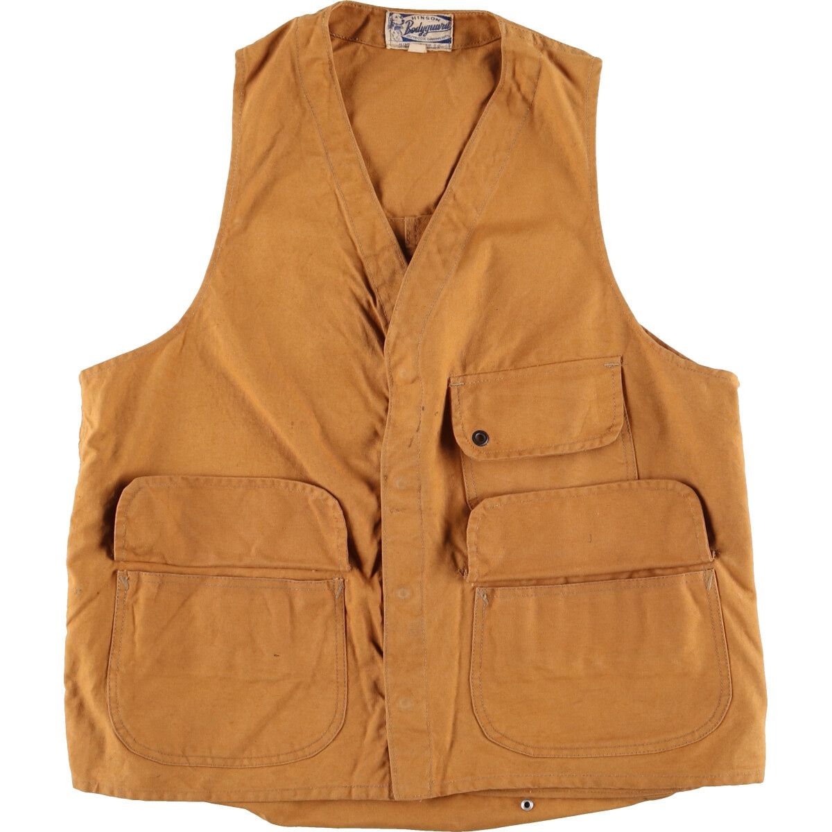 古着 50年代 HINSON Body guard OUTDOOR GARMENT ハンティングベスト 