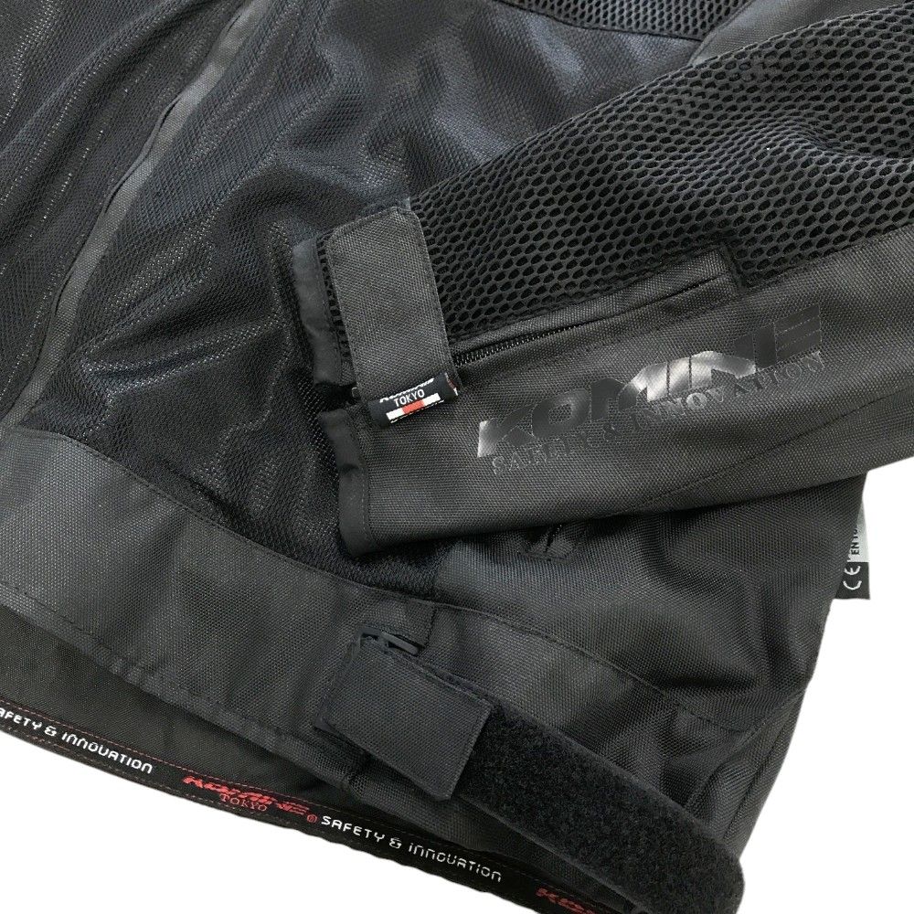 KOMINE コミネ 07-052 JK-052 チタニウムレザーメッシュジャケット